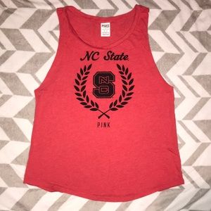 VS pink NC State tank